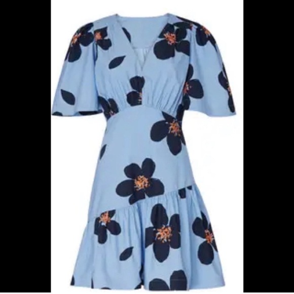 Kate Spade New York Grand Floral Dress size 0 - Picture 3 of 7